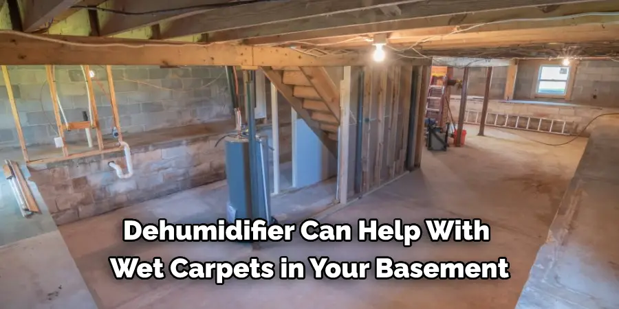 Dehumidifier Can Help With Wet Carpets in Your Basement