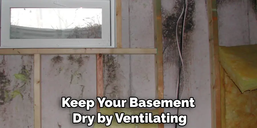 Keep Your Basement Dry by Ventilating