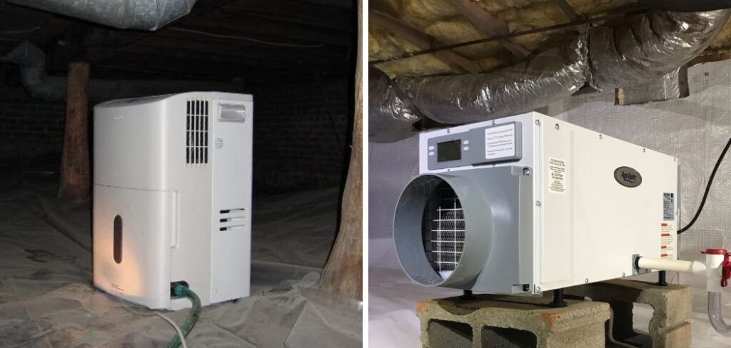 How to Drain Dehumidifier in Crawl Space