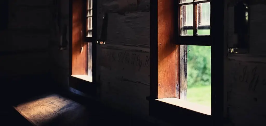 How to Open Basement Windows