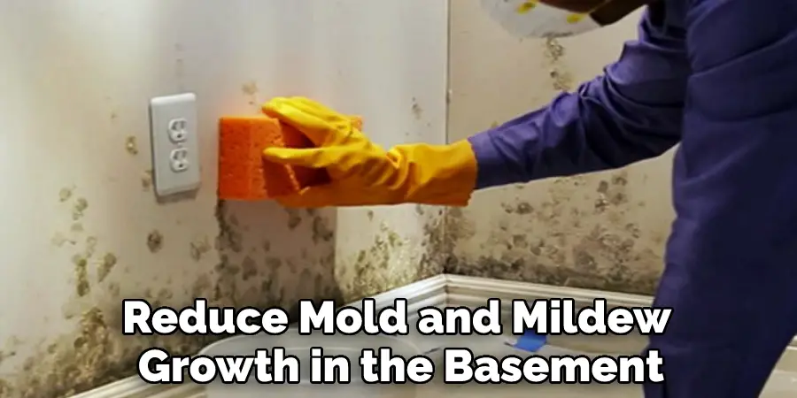Reduce Mold and Mildew Growth in the Basement