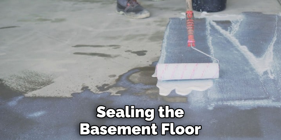 Sealing the Basement Floor