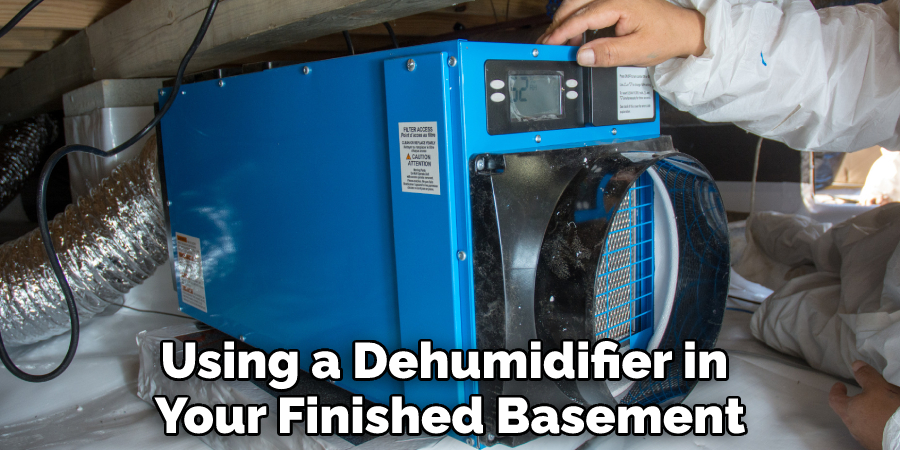 Using a Dehumidifier in Your Finished Basement