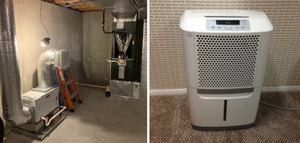Where to Put Dehumidifier in Finished Basement