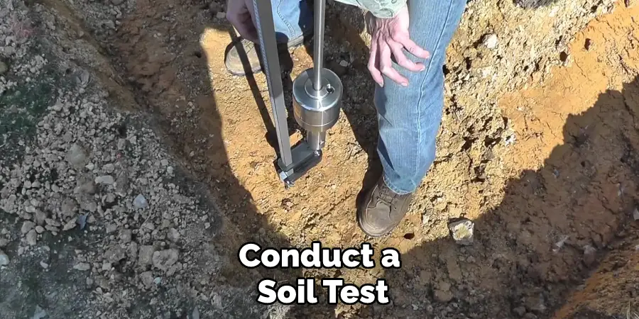 Conduct a Soil Test