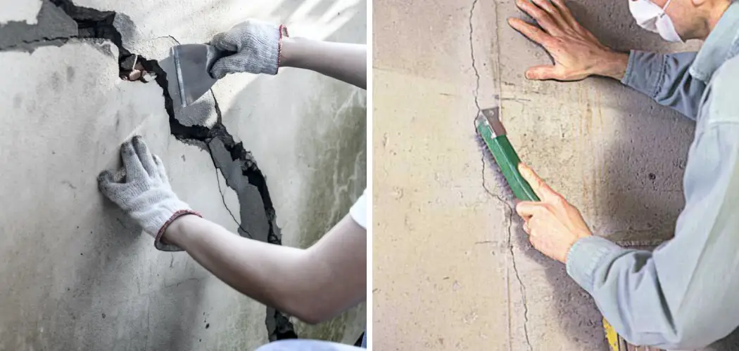 How to Fix Hairline Cracks in Foundation Wall