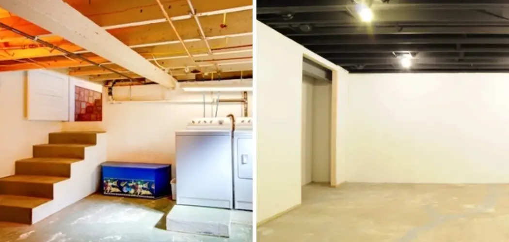 How to Paint a Basement Ceiling With Exposed Joists