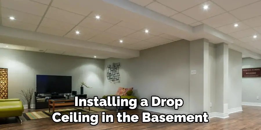 Installing a Drop Ceiling in the Basement