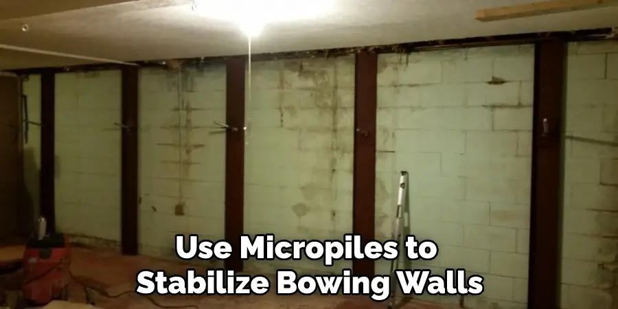 Use Micropiles to Stabilize Bowing Walls