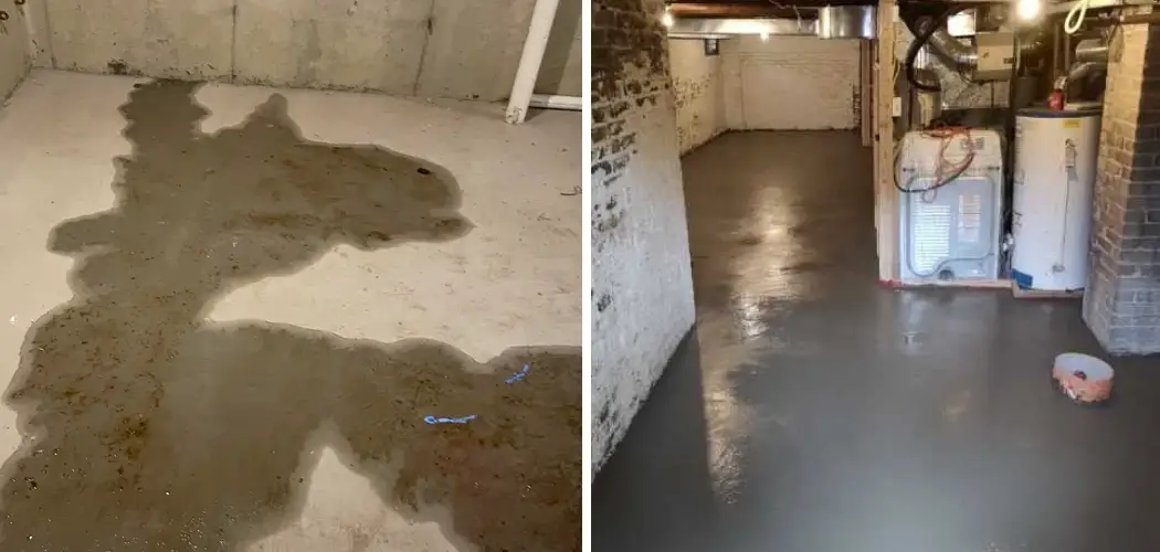How to Clean Basement Floor with No Drain