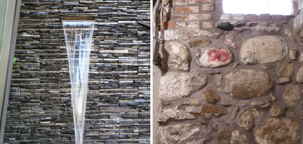 How to Stop Water Coming Through Stone Walls
