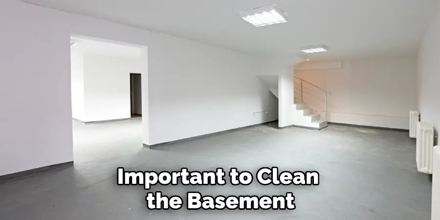 Important to Clean the Basement