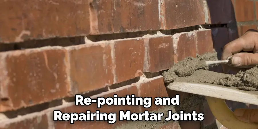 Re-pointing and Repairing Mortar Joints