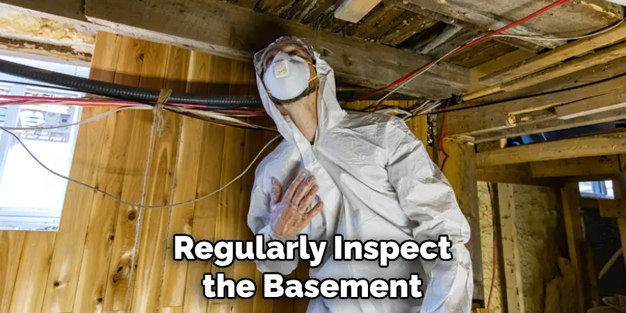 Regularly Inspect the Basement