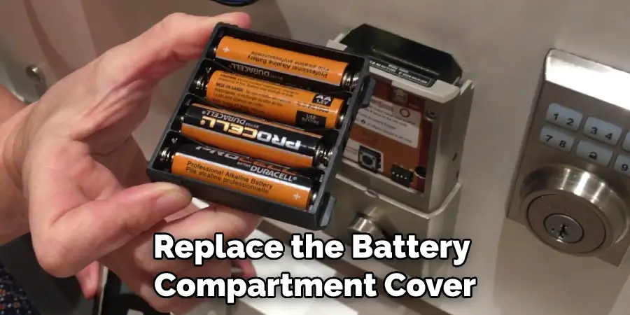 Replace the Battery Compartment Cover