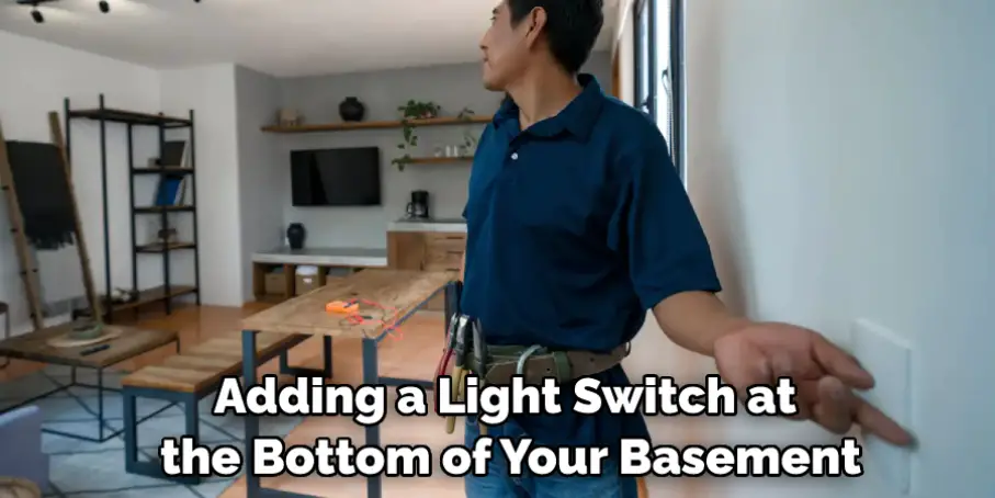 Adding a Light Switch at the Bottom of Your Basement