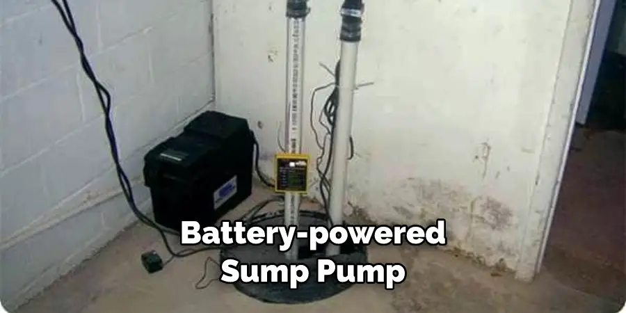 Battery-powered Sump Pump