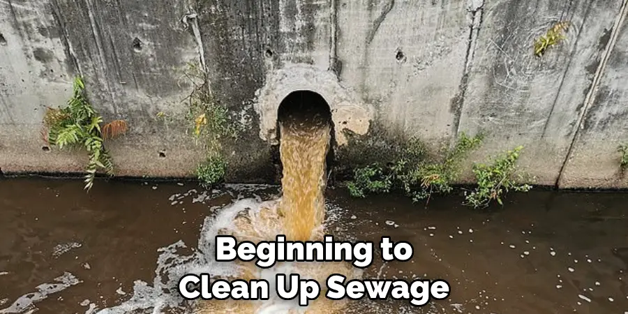 Beginning to Clean Up Sewage