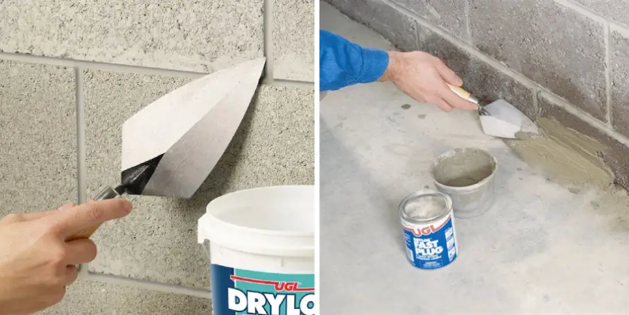 How to Apply Drylok Fast Plug