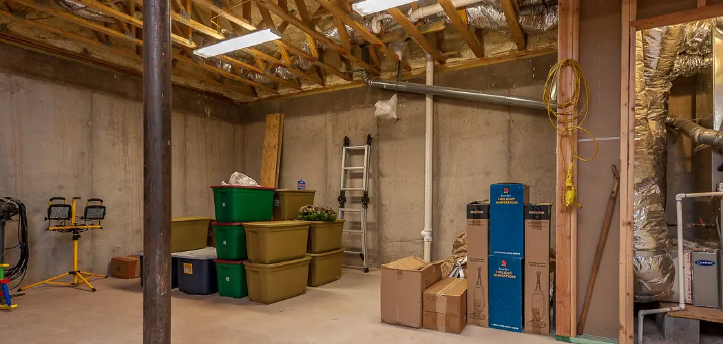 How to Clean Unfinished Basement