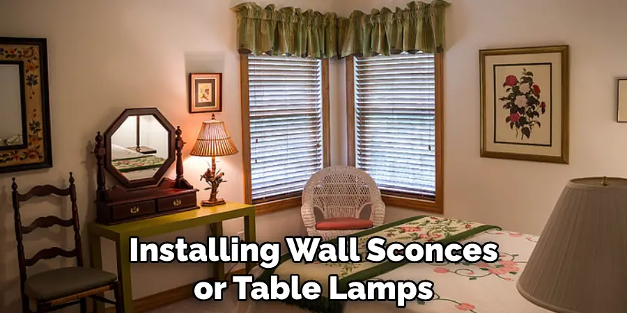 Installing Wall Sconces or Table Lamps
