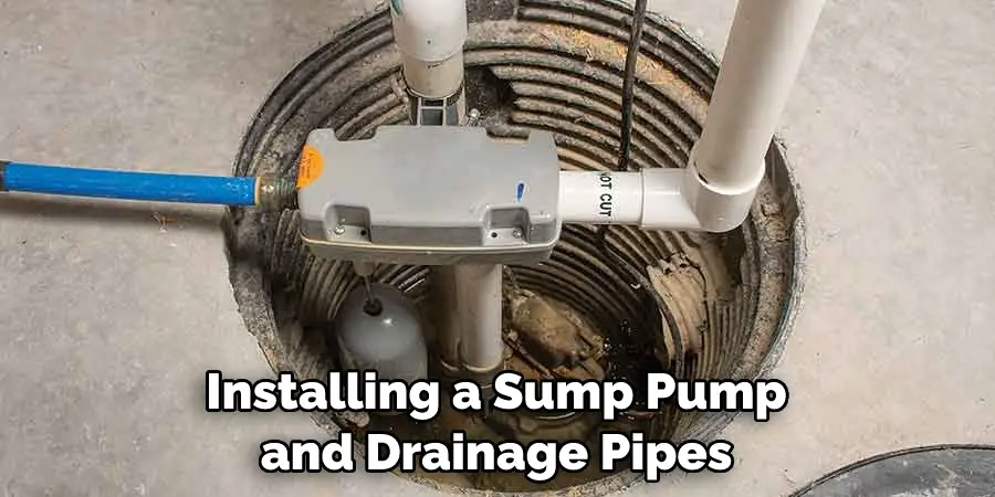 Installing a Sump Pump and Drainage Pipes
