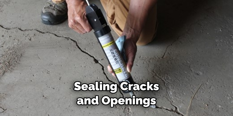 Sealing Cracks and Openings