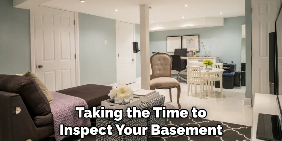 Taking the Time to Inspect Your Basement
