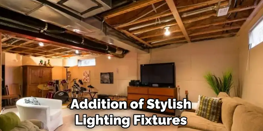 Addition of Stylish Lighting Fixtures