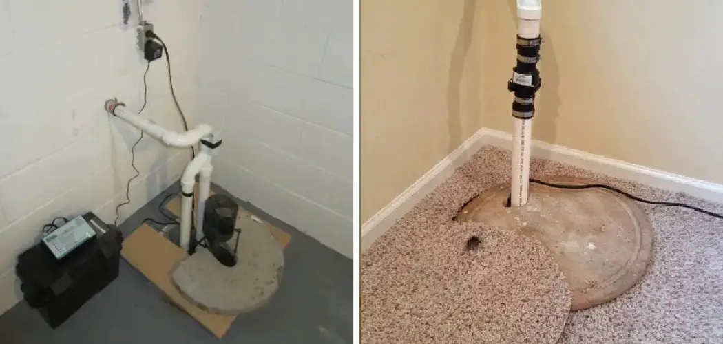 How to Hide Sump Pump in Finished Basement