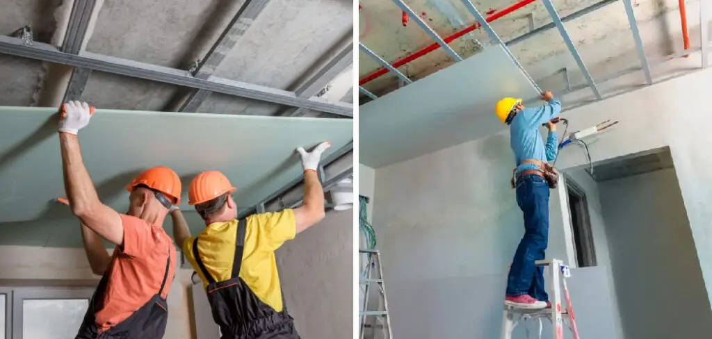 How to Install a Suspended Ceiling on Concrete