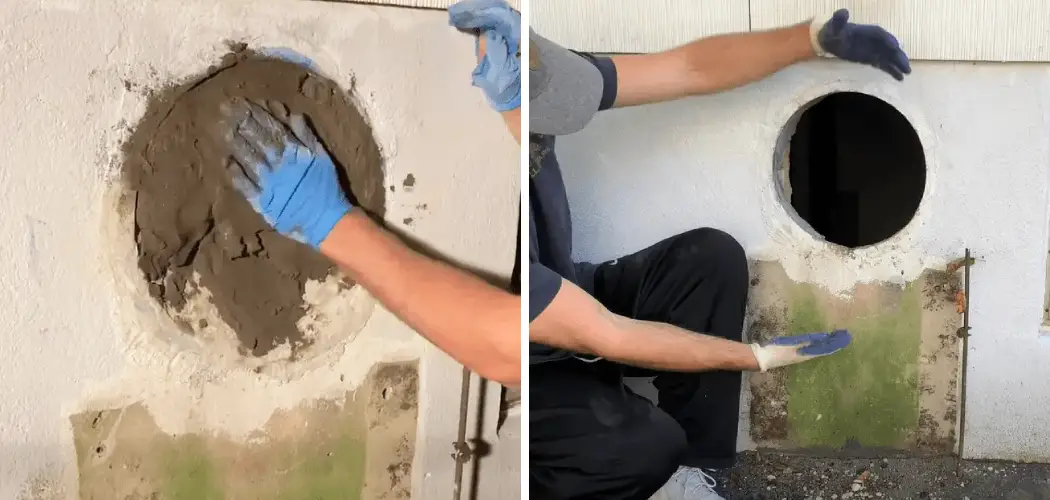 How to Patch a Hole in Concrete Foundation
