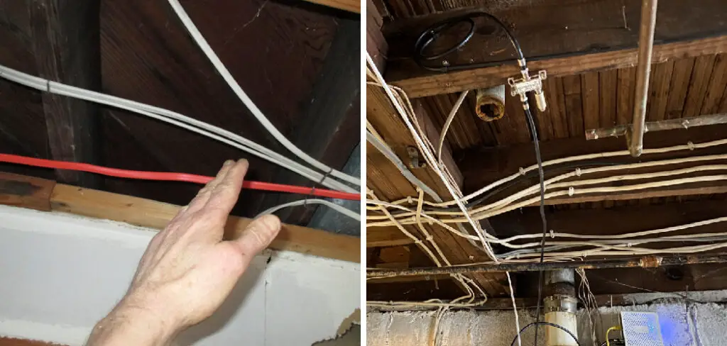 How to Run Electrical Wire in Unfinished Basement Ceiling