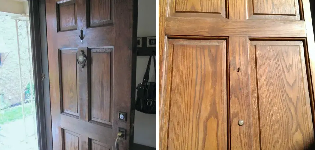 How to Stain a Door That is Already Stained