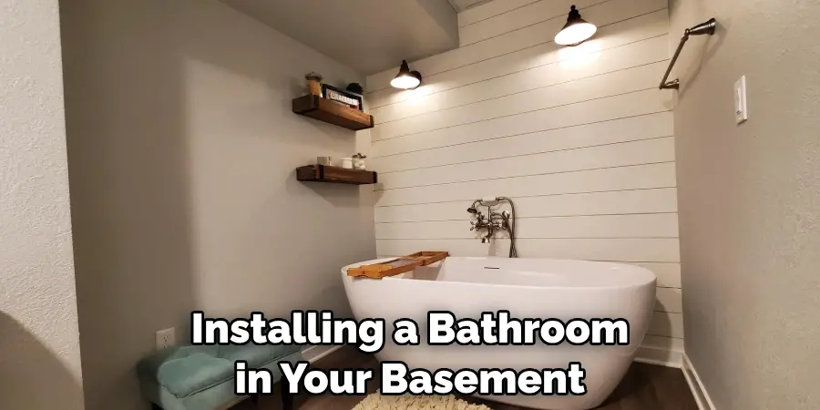 Installing a Bathroom in Your Basement