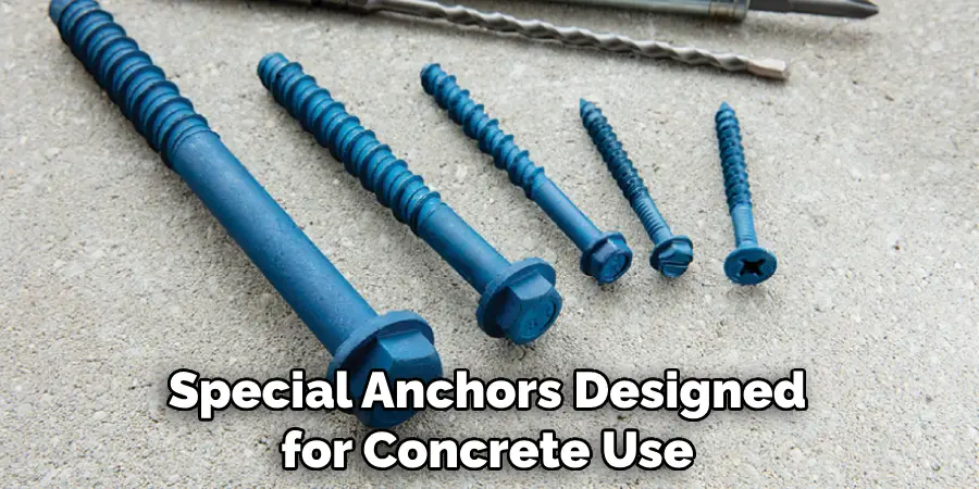Special Anchors Designed for Concrete Use