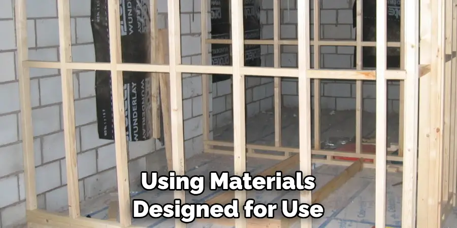 Using Materials Designed for Use