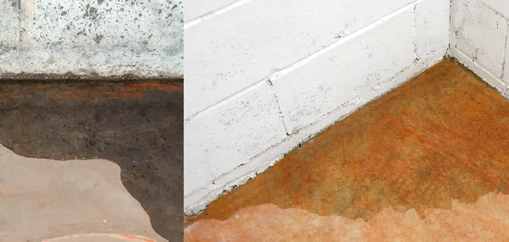 How to Fix Water Coming Through Basement Floor