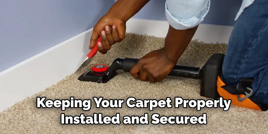 Keeping Your Carpet Properly Installed and Secured