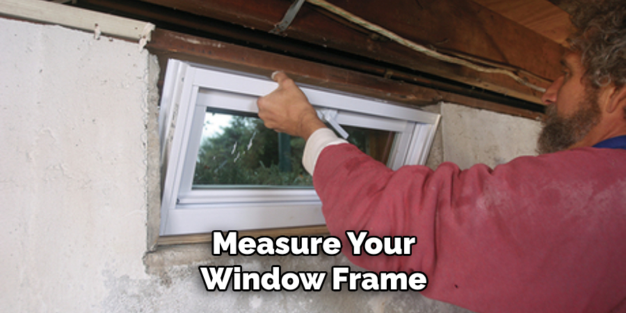 Measure Your Window Frame