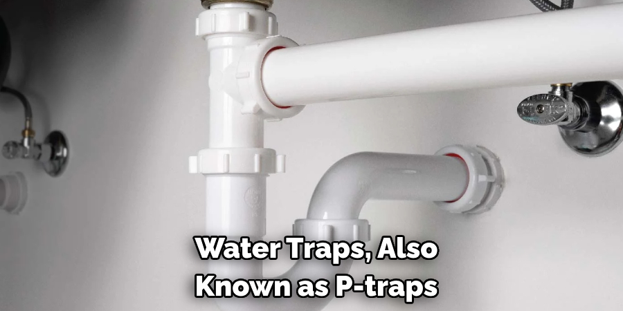 Water Traps, Also
Known as P-traps