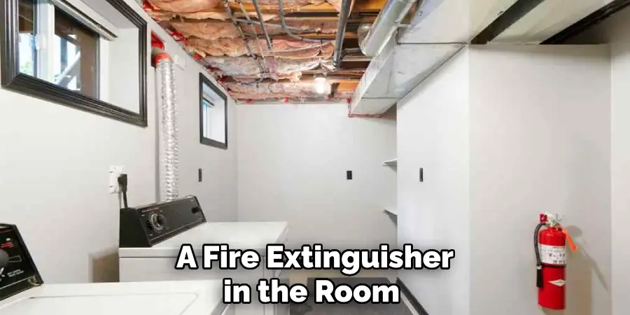 A Fire Extinguisher in the Room 