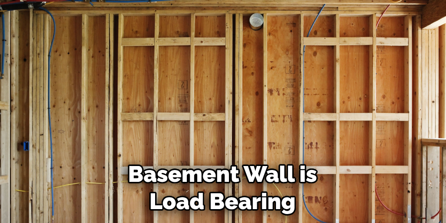 Basement Wall is Load Bearing