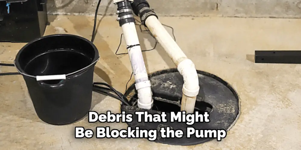 Debris That Might Be Blocking the Pump