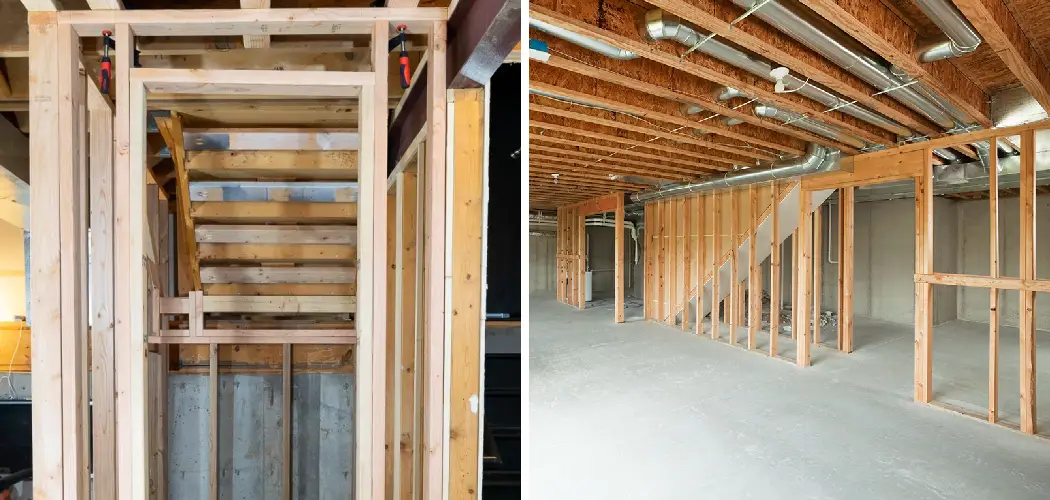 How to Build a Basement Wall with Door