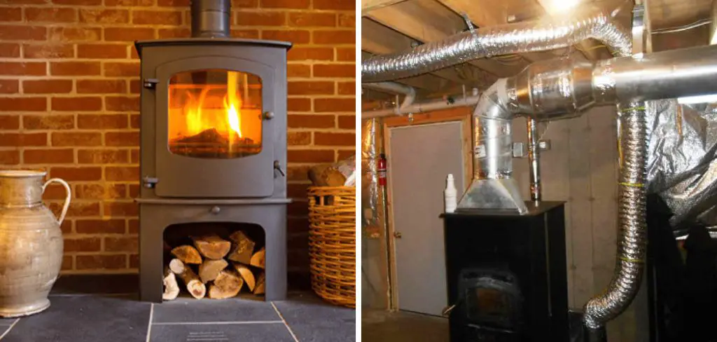 How to Circulate Heat From Pellet Stove in Basement