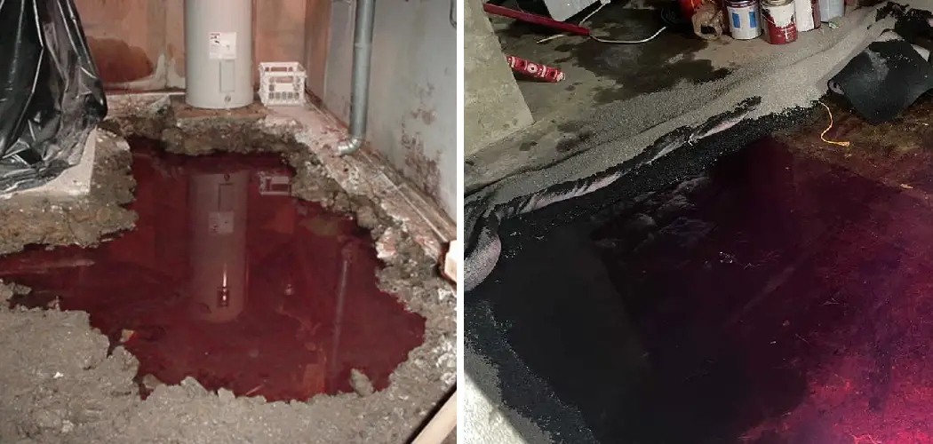 How to Clean Up Fuel Oil Spill in Basement