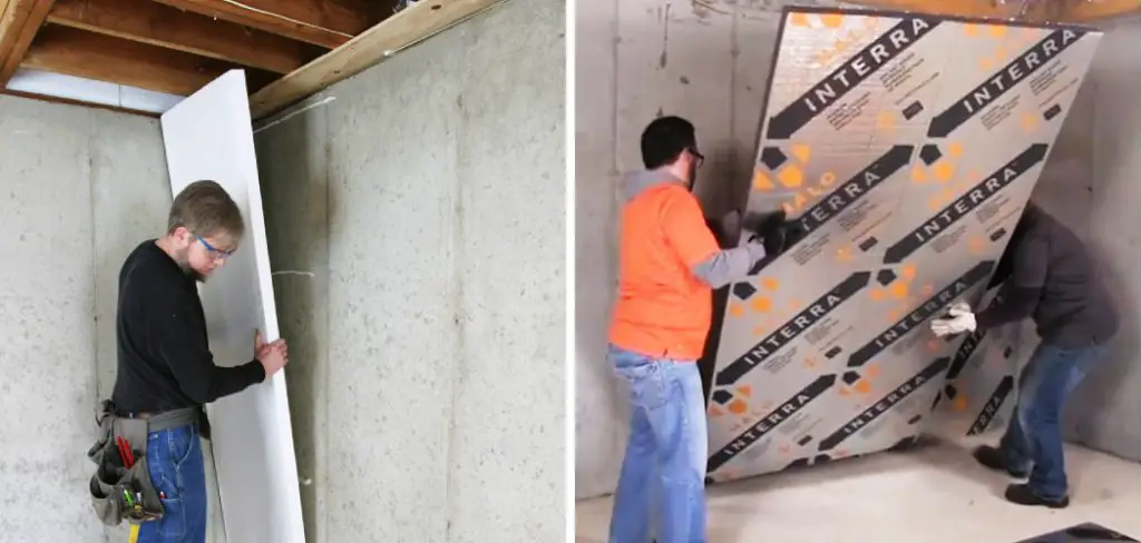 How to Install Rigid Foam Insulation on Interior Concrete Walls