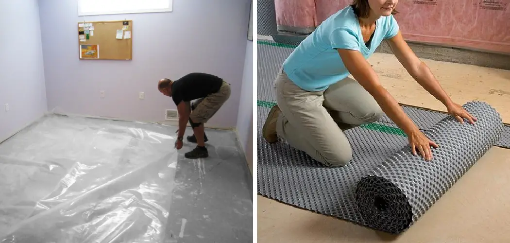 How to Install Vapor Barrier in Basement Floor | 11 Easy Steps