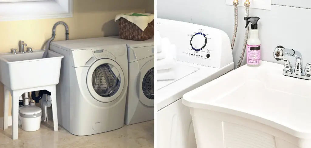 How to Install a Utility Sink Next to Washer